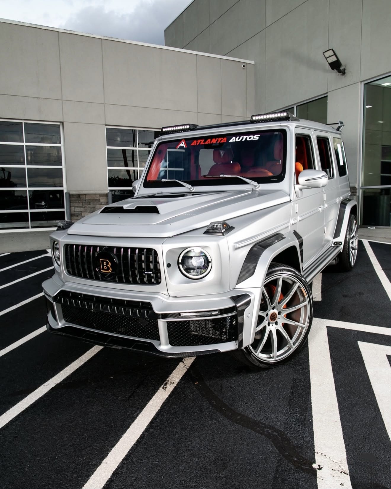 Mercedes G-Wagon fitted with a Brabus widebody kit by Restyle Miami